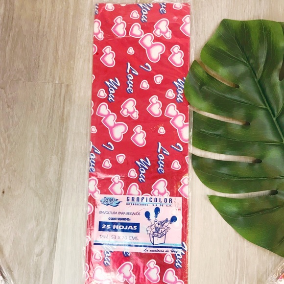 Valentine’s Day Gift Wrap Sheets✨4types of designs - Picture 3 of 6